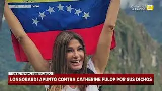 Longobardi apuntó contra Catherine Fulop por sus dichos - Hoy nos toca a las Diez