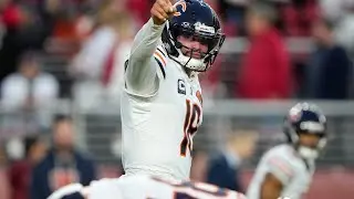 Caleb Williams best throws against the 49ers in week 17