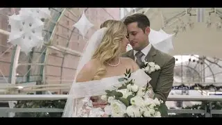 Celeste and Chris's Elegant December Wedding Film from Indianapolis, Indiana