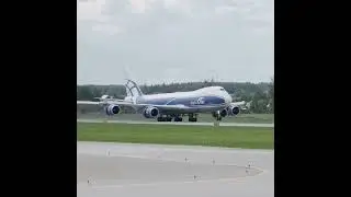Boeing 747-83Q(F) / VQ-BFE / Ссылка на полное видео в комментариях