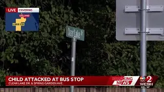 Man accused of attacking, choking child at bus stop in DeLand