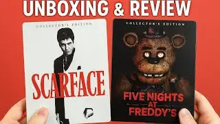 Unboxing & Review: Scarface + Five Nights at Freddy&rsquo;s Collector&rsquo;s Editions (Steelbook Cases)