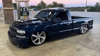 My First Bagged Truck!🙏🏽🔥