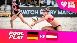 M&uuml;ller/Tillmann vs. Klinger D./Klinger R. - Pool Play Highlights | Cape Town 2025 #BeachProTour