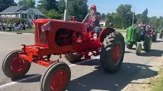 Mackinaw City Saint Ignace Mackinac Bridge CrossingTractor Parade part 2