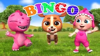 BINGO Song 🐶 | ‪Funny Bunny -‬ Nursery Rhymes & Kids Songs