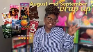 August and September reading wrap up | The best reading month this year? 4 Five Star books! ⭐⭐⭐⭐⭐