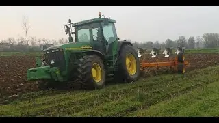 John Deere 8310 + Pentavomere Moro Warrior