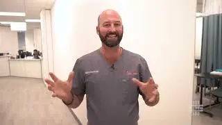 Tour of UT Physicians orthopedics clinic in Pearland, Texas