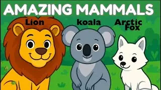 Amazing Mammals: The Lion, Koala & Arctic Fox | Wild Facts & Cool Adaptations!
