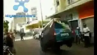 Van with super brakes