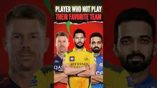 Players who couldn't play for their favorite IPL team😨 part-2 #shorts
