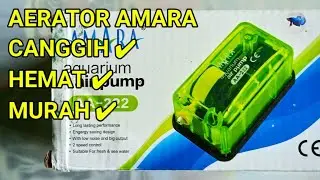 Aerator Termurah Review Amara AA-222 Untuk Ikan Hias