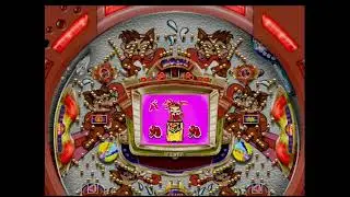 パチンコ　CRフィーバー空手OH！SR（三共）　バター拳リーチ　大当たり