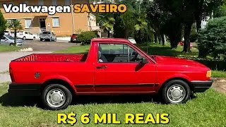 VOLKSWAGEN SAVEIRO A VENDA POR APENAS 6 MIL REAIS