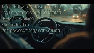 Maruti Ertiga petrol starting trouble 😵&zwj;💫 RPM, power steering not working C1162 can invalid data 
