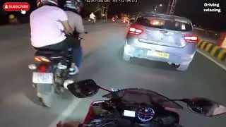 Advanced Motorcycle Riding Skills POV | Real Traffic Maneuvering Experience