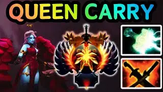 🔥 QUEEN OF PAIN CARRY &mdash; 2025 META GOD BURST 💥 | DOTA 2 GAMEPLAY 🔥