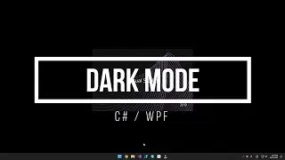 Dark Mode with MaterialDesignInXAML (C#/WPF/Visual Studio) / ダークモード