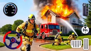 Emergency Fire 🔥 Man Rescue Mission gameplay 