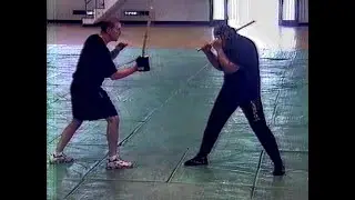 8th U.S. Army in the 90s (220): Martial arts guro Dave Gould demonstrates for elite troops (1999)