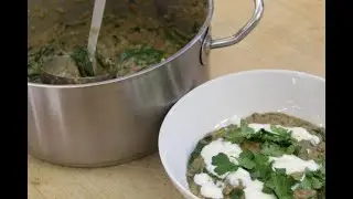 Coconut and Spinach Dal