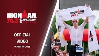 IRONMAN 70.3 Warsaw 2025 - official video
