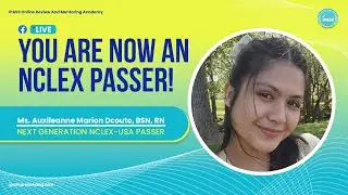 YOU ARE NOW AN NCLEX PASSER! 🎉 | How IPASS Helped Auxileanne Marion Dcouto Become a USRN