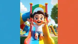 Color Game for Kids | Learn Colors with Fun Slides 🌈