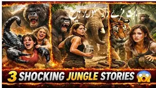 Giant Scorpion Attack, Angry Gorillas & Jungle Survival | AI Wildlife Stories