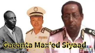 Saciid Mariino Oo Gacata Max'ed Siyaad U Adeegsaday  Qoraha Faarax Qare 
