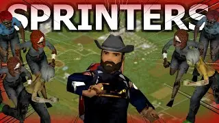 Can We Survive RANDOM SPRINTERS In Project Zomboid Multiplayer