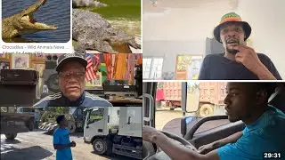 Me see Climer driving truck nice but I want you to know is me n jamaica reaction why out there