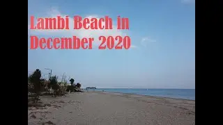 The Lambi Beach in December 2020