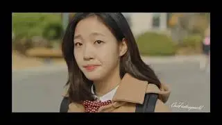 When she saw him ✨.  #gongyoo #goblin #kdrama #kdramaedit #kimshin #grimreaper