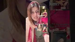 Pooja tak to theek tha, sargi makeup tutorial, why?😭 #sargi #karwachauth #makeup  #funnyshorts