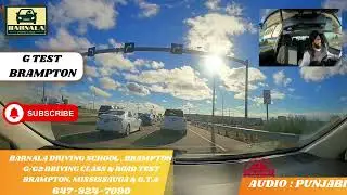 🚘 Brampton G Route Explained in Punjabi | G Test Tips & Tricks | Barnala Driving School