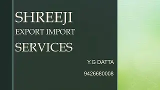 SHREEJI EXPORT IMPORT SERIVCES DGFT NOTIFICATION NO.:60       DATE:05.03.2025 -