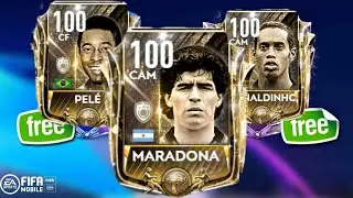 HOW TO GET LEGENDS FREE/FIFA MOBILE 21/ICONS STRIKE