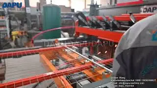 Full automatic panel mesh welding machine for mining or ground