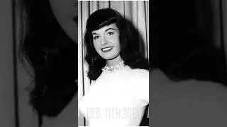 Bettie Page, Queen of the pinups final resting place.
