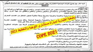 اللقاء 4: مناقشة الوضعية الاختبارية حول مباراة مستشاري التوجيه والتخطيط(اختيار من متعدد)