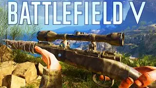 Kar98K SNIPING Battlefield 5 Sniper Class
