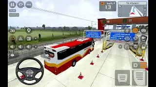 Insane 😱😱Bus drive on indonesia highway with hyundai universe bus(bus simulator indonesia)