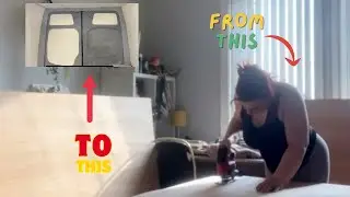 Building Walls - Campervan reno part 2