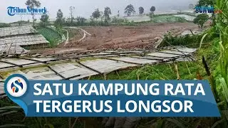 KAMPUNG BABAKAN 'HILANG', Longsor di Pasir Langu Bandung Barat, 6 Tewas, 89 Hilang, 30 Rumah Rusak