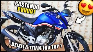 COMO DEIXAR A TITAN 160 MAIS BONITA SEM GASTAR MUITO