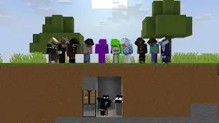 Minecraft Speedrunners VS 10 AI Hunters