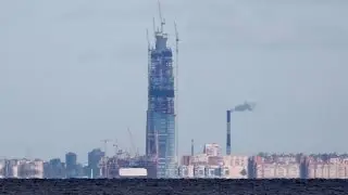 Лахта Центр Апрель 2017 ● Lakhta Center April 2017 Строительство небоскреба в Санкт-Петербурге