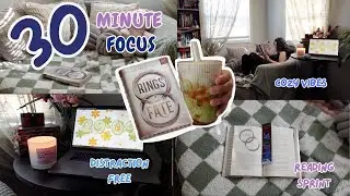Cozy 30 Minute Read With Me 🌧️📚☕️ | Lofi Music & Cozy Vibes 😌✨